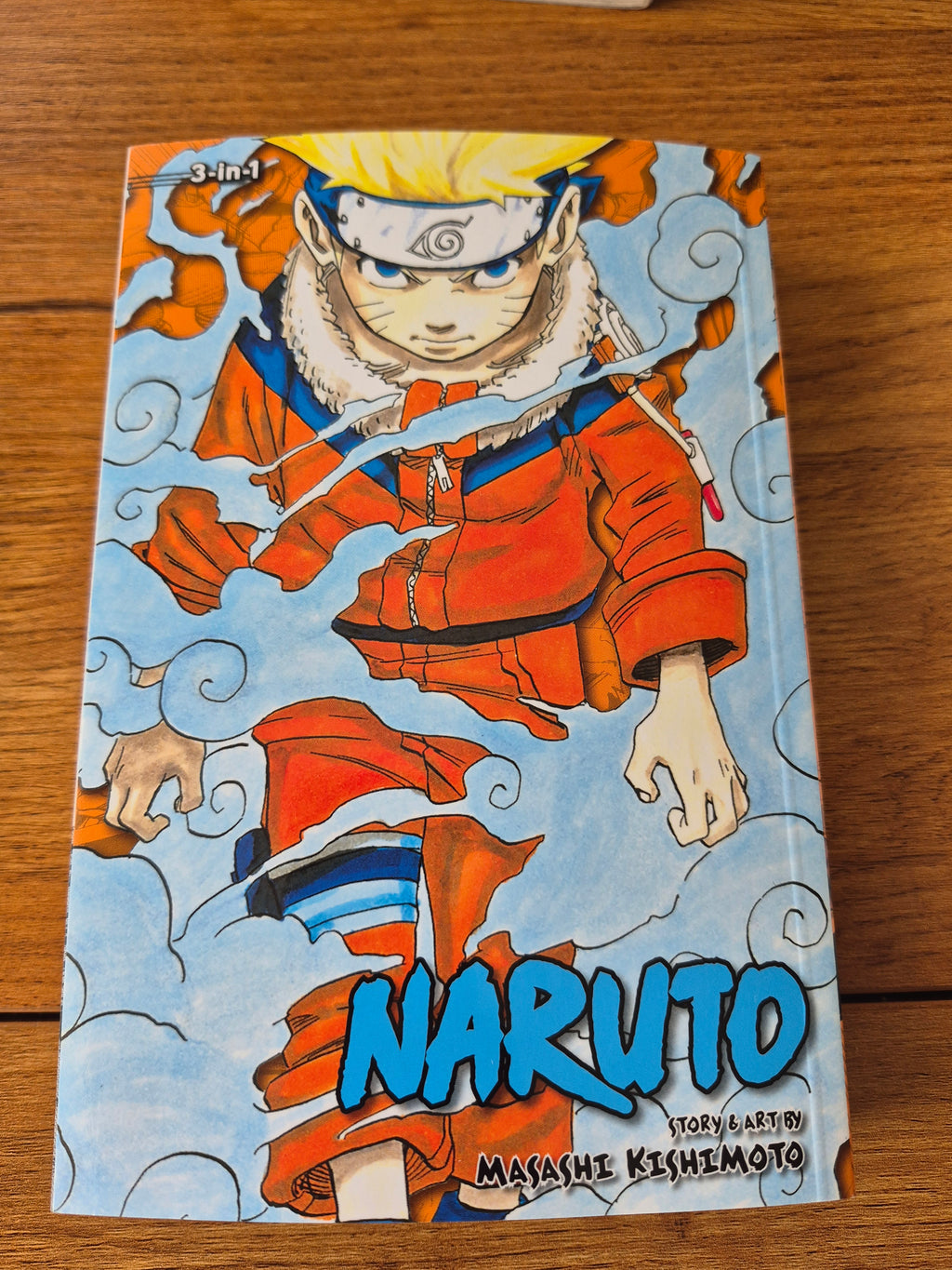 Naruto 3‑in‑1 Edition Volumes 1–3