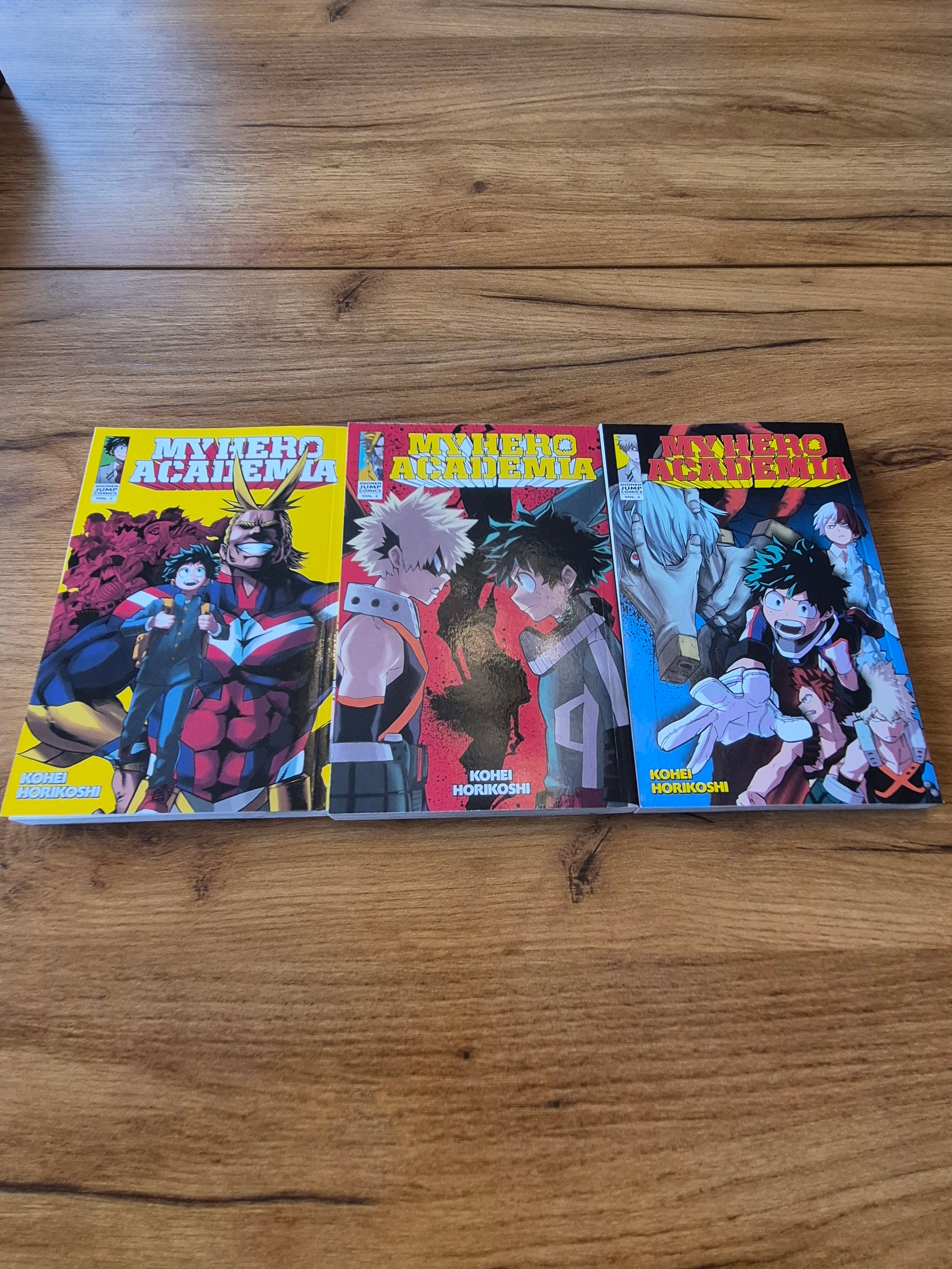 My Hero Academia Volumes 1-3 Manga Starter Set | Shonen Superhero