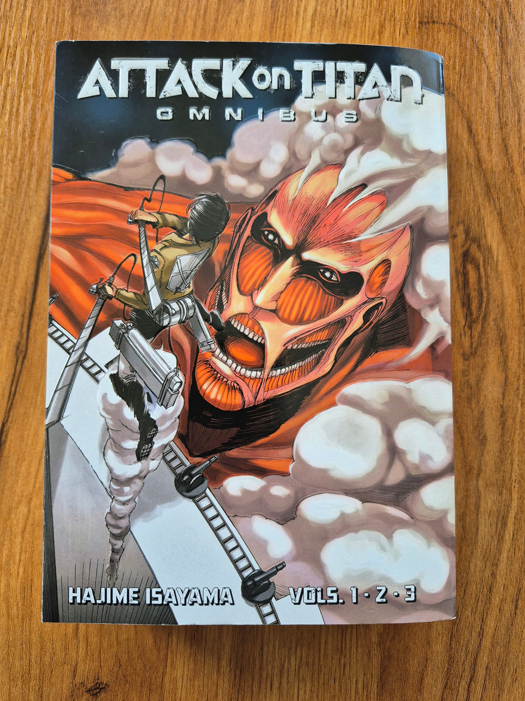 Attack on Titan Omnibus 1 (Vols. 1-2-3) by Hajime Isayama