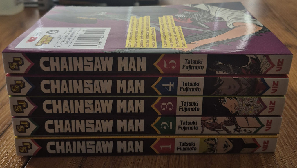 Chainsaw Man Vol. 1–5 Complete Starter Set