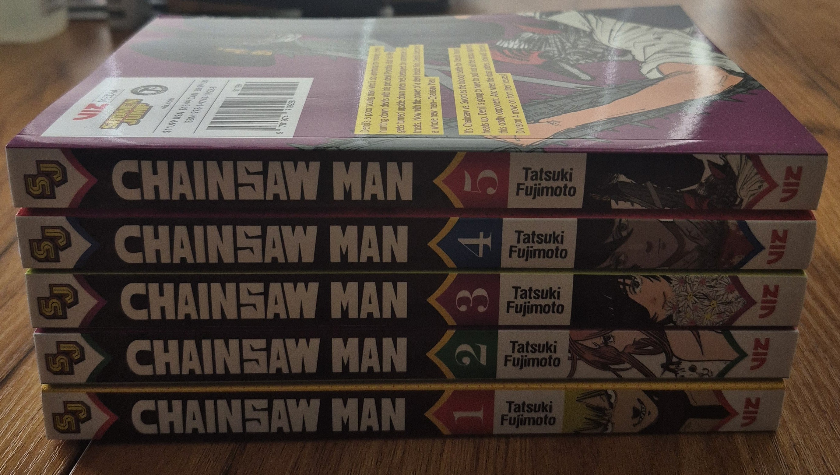 Chainsaw Man Vol. 1–5 Complete Starter Set