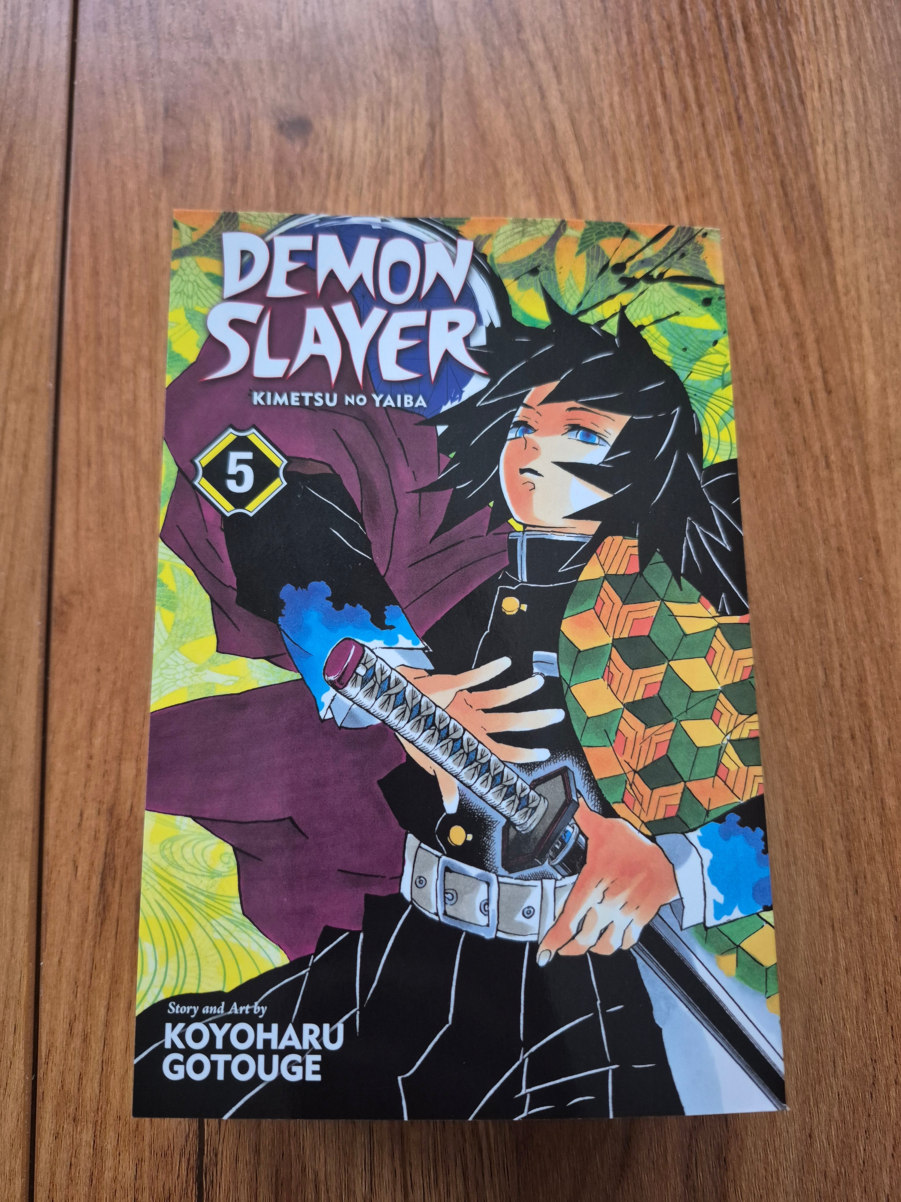 Demon Slayer: Kimetsu no Yaiba Volumes 1-5 Bundle by Koyoharu Gotouge