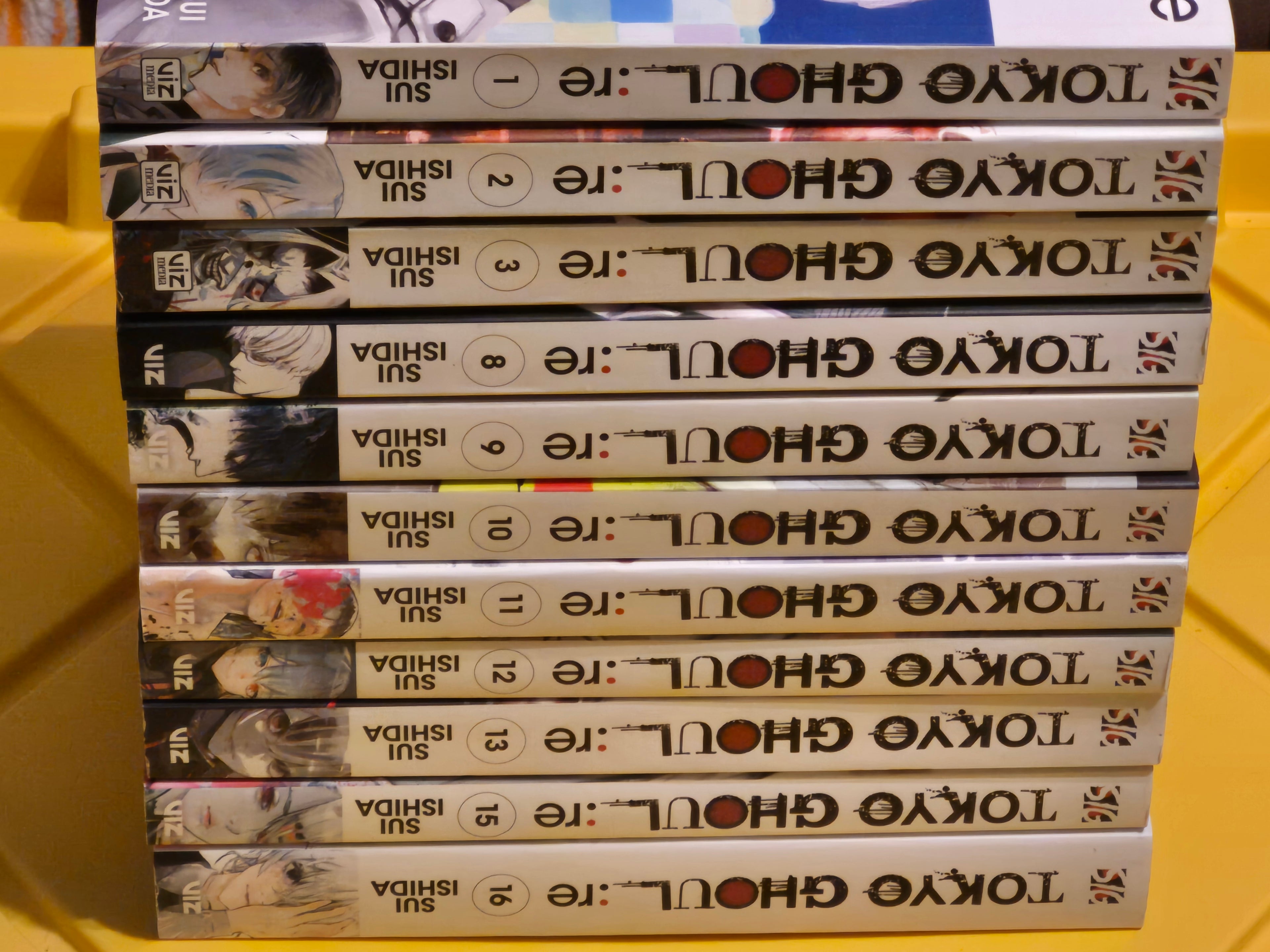 Tokyo Ghoul:re — 11-Volume Bundle (Vol. 1–3, 8–13, 15–16) | Sui Ishida