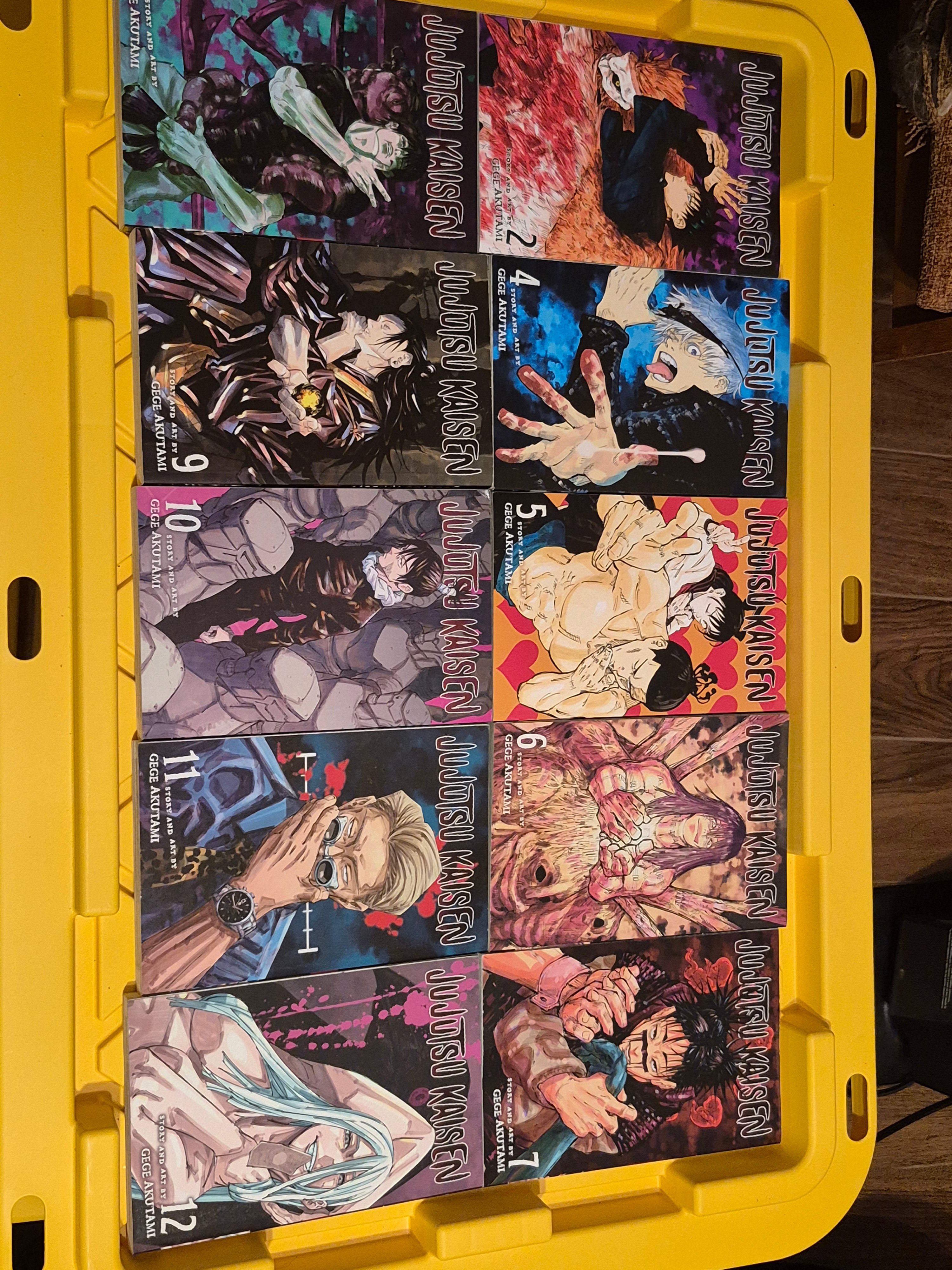 Jujutsu Kaisen — 19-Volume Bundle (Vol. 2, 4–21) | Gege Akutami