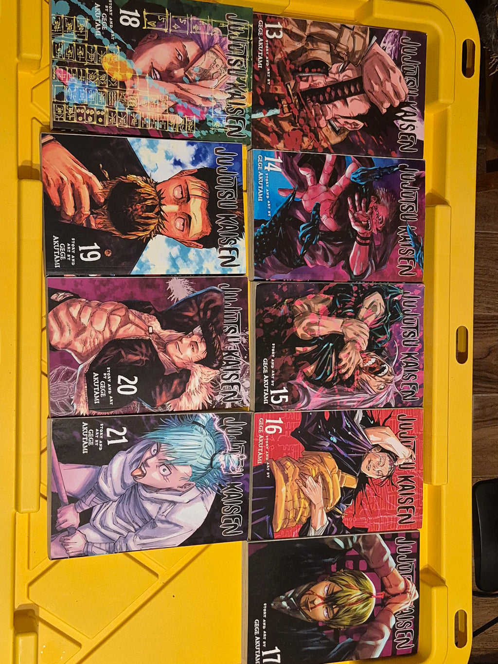 Jujutsu Kaisen — 19-Volume Bundle (Vol. 2, 4–21) | Gege Akutami